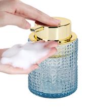 Dispensador de sabão espumante Fvstar Glass 300mL azul Dispensador de sabão espumante Fvstar Glass 300mL azul