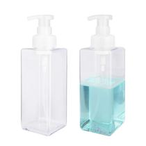 Dispensador de sabão espumante UUJOLY 650 ml recarregável com 2 unidades transparentes Dispensador de sabão espumante UUJOLY 650 ml recarregável com 2 unidades transparentes