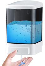 Dispensador de sabão IEALODS Manual 1000mL montado na parede preto