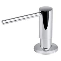 Dispensador de sabão para pia SAMODRA Metal Pump 500mL com garrafa de 12 onças Dispensador de sabão para pia SAMODRA Metal Pump 500mL com garrafa de 12 onças