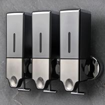Dispensador de Sabão Prosfalt - 3x500ml - Montado na Parede (Cinza) Dispensador de Sabão Prosfalt - 3x500ml - Montado na Parede (Cinza)