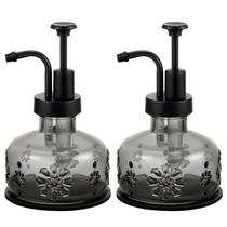 Dispensador de sabão Tioncy Antique Glass para cozinha e banheiro (2 unidades)