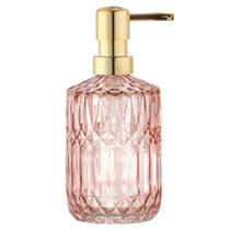 Dispensador de sabão YunnaSi Sabonete líquido recarregável para mãos rosa