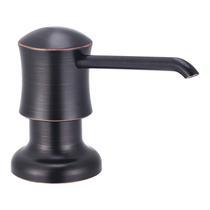 Dispensador de sabonete de pia SAMODRA Oil Rubbed Bronze 350mL Dispensador de sabonete de pia SAMODRA Oil Rubbed Bronze 350mL