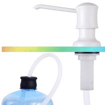 Dispensador de sabonete de pia Ultimate Unicorn White com kit de tubo de 40 cm Dispensador de sabonete de pia Ultimate Unicorn White com kit de tubo de 40 cm