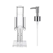 Dispensador De Sabonete Em Acrílico Transparente Com Design De Quebra-Nozes, Decorativo E