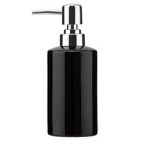 Dispensador de sabonete FE FUN ELEMENTS 300 ml Cerâmica Preto Dispensador de sabonete FE FUN ELEMENTS 300 ml Cerâmica Preto
