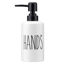 Dispensador de sabonete FE FUN ELEMENTS Ceramic White 300mL Dispensador de sabonete FE FUN ELEMENTS Ceramic White 300mL