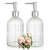 Dispensador de sabonete Uable Glass 350ml para loção para lavar as mãos