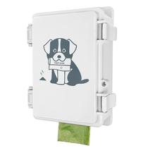 Dispensador de sacos de cocô para cães Onybte Waterproof Wall Mount Dispensador de sacos de cocô para cães Onybte Waterproof Wall Mount