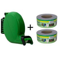 Dispensador de Senha Bico de Pato + 2 Bobinas Bico de Pato 3 Dígitos - cor Verde - Michelangelo