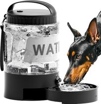 Dispensador de tigelas para garrafas de água para cães PETDOTT 2,9 L sem BPA Dispensador de tigelas para garrafas de água para cães PETDOTT 2,9 L sem BPA
