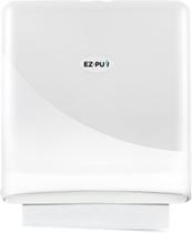 Dispensador de toalhas de mão ZeBrnd Wall Mount SLIMFOLD Pearl White Dispensador de toalhas de mão ZeBrnd Wall Mount SLIMFOLD Pearl White