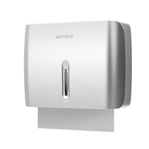 Dispensador de toalhas de papel Bertreno Commercial Wall Mount Silver