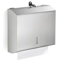 Dispensador de toalhas de papel para montagem na parede C Fold em aço inoxidável Dispensador de toalhas de papel para montagem na parede C Fold em aço inoxidável