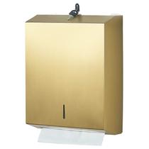 Dispensador de toalhas de papel para montagem na parede Gorlary Commercial Gold Dispensador de toalhas de papel para montagem na parede Gorlary Commercial Gold