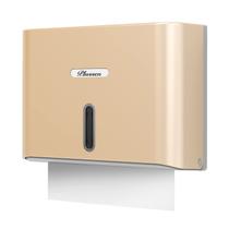 Dispensador de toalhas de papel PLUSSEN para montagem em parede Multifold Gold