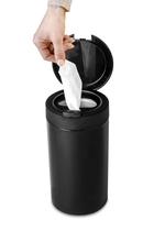 Dispensador de toalhetes desinfetantes InEvibe Push Button Black