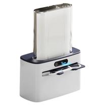 Dispensador Inteligente Sem Toque de Fio Dental Recarregável Com Sensor