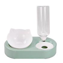 Dispensadores de alimentos tigela de gato dispensador de água armazenamento automático de água pet dog cat food bowl recipiente de comida