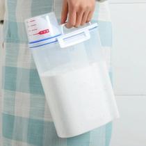 Dispenser 2L Pote Multiuso c/ Copo Medidor Trava Hermetica Dispenser 2L Pote Multiuso c/ Copo Medidor Trava Hermetica