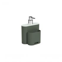 Dispenser 500 Ml Plástico Cor Verde E Eco Natural Linha Flora Coza