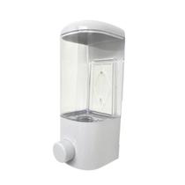 Dispenser 500ml Porta Sabonete Líquido Vertical Botão para higienização perfeita para seu banheiro