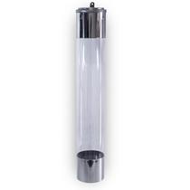 Dispenser Acrílico Inox Café 50ML Dispenser Acrílico Inox Café 50ML