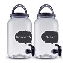 Dispenser Amaciante Sabão Liquido Alvejante Bebidas 3,6l 2un