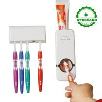 Dispenser Aplicador De Pasta De Dente Automático Branco