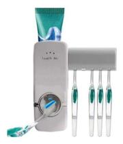 Dispenser Aplicador Dental Creme Suporte 5 Escovas Banheiro - Abelhuda Presentes