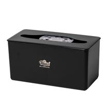 Dispenser Bancada de Mesa para Papel Toalha Interfolha Preto