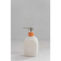 Dispenser Bath Granos Porta Sabonete líquido lines lyor porcelana Bandeja Bambu banheiro Lavabo