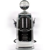 Dispenser Bebidas Duplo Bomba de Gasolina Retrô Vintage Cromado GT451-C - Lorben