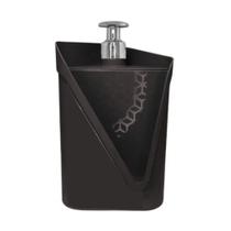 Dispenser Click Porta Detergente 500ml com Suporte para Esponja Organizador de Pia