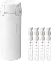 Dispenser com Bomba EdenEcho Frascos de Viagem 4 em 1 30ml