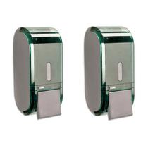 Dispenser Compacto Verde P Sabonete Liquido 2un P Condomínio