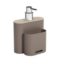 Dispenser Coza Flat 500ml Cinza 170023334