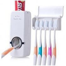 Dispenser Creme Dental Pasta Dente com Porta Escovas