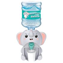 Dispenser de água com luz e som Mini Bebedouro Infantil Elefante 350 ml