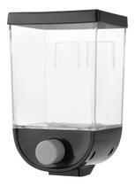 Dispenser De Alimentos E Cereais P/ Parede Quadrado 1 Litro