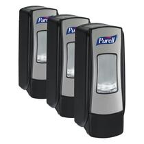 Dispenser de Bomba Purell ADX-7 Cromo Preto 700 ml Pacote com 3 Unidades Dispenser de Bomba Purell ADX-7 Cromo Preto 700 ml Pacote com 3 Unidades