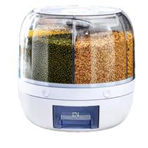 Dispenser De Cereais Giratório C 6 Divisões P Grãos Cereais