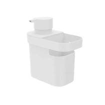 Dispenser de deterg e organiz trium 650ml branco de 550