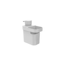 Dispenser de Detergente e Organizador 650ml Branco Ou