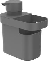 DISPENSER DE DETERGENTE E ORGANIZADOR TRIUM 650 mL CHUMBO FECHADO DISPENSER DE DETERGENTE E ORGANIZADOR TRIUM 650 mL CHUMBO FECHADO