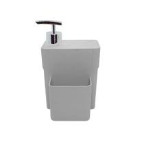 Dispenser de detergente organizador de pia cinza Micromax