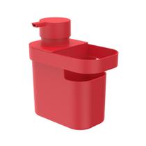 Dispenser De Detergente Organizador Trium 650Ml Vermelho- Ou