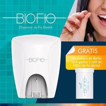 Dispenser de fio dental para parede - Biofio - Biovis