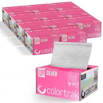 Dispenser de Folhas de Alumínio Colortrak Prata 12 Caixas (6.000 Folhas) Dispenser de Folhas de Alumínio Colortrak Prata 12 Caixas (6.000 Folhas)